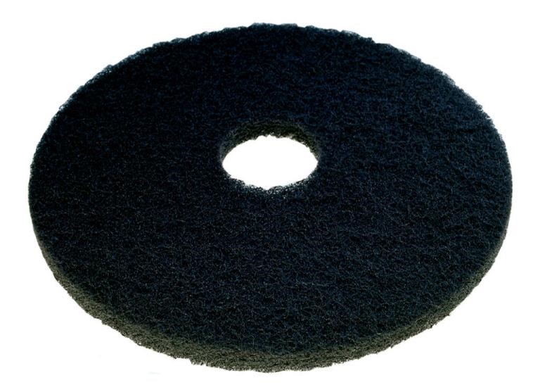 Tampon TASKI 3M 5 pièces - 17" / 43 cm - (Rouge/Noir)